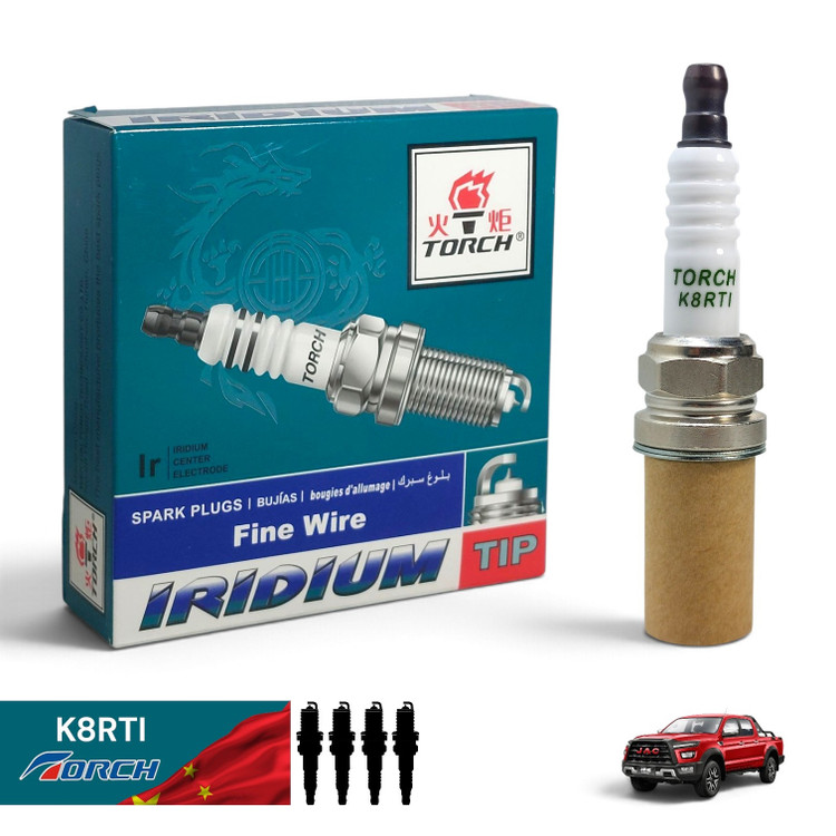 شمع مناسب خودروی KMC JAC T9 قیمت 4عدد